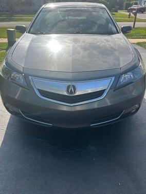 Silver 2013 Acura TL Technology