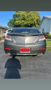 Silver 2013 Acura TL Technology