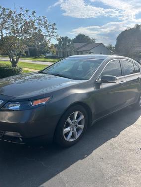 Silver 2013 Acura TL Technology