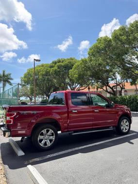 Red 2018 Ford F-150 XLT