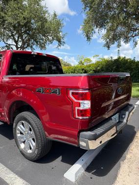 Red 2018 Ford F-150 XLT
