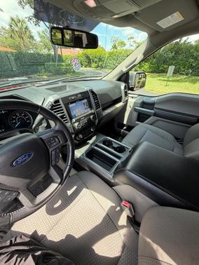 Red 2018 Ford F-150 XLT