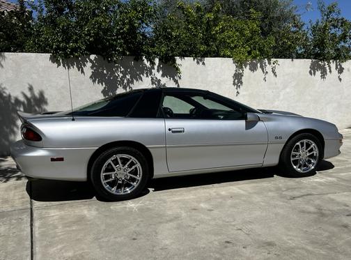 Silver 2002 Chevrolet Camaro Z28