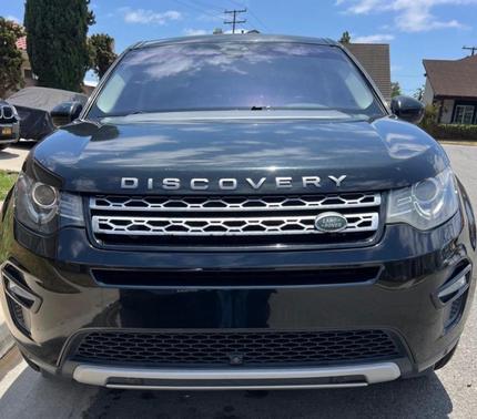 Black 2018 Land Rover Discovery Sport HSE