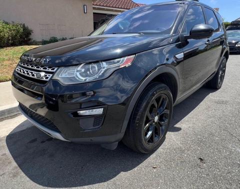 Black 2018 Land Rover Discovery Sport HSE