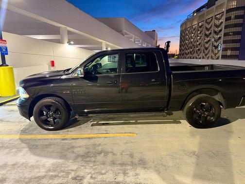 Black 2018 RAM 1500 Big Horn