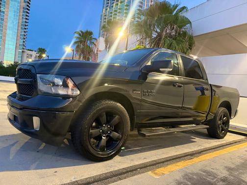Black 2018 RAM 1500 Big Horn