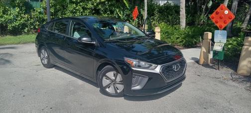 Black 2021 Hyundai IONIQ Hybrid Blue