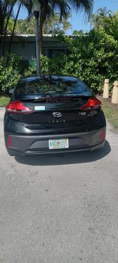 Black 2021 Hyundai IONIQ Hybrid Blue