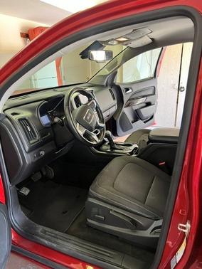 Red 2016 GMC Canyon SLE