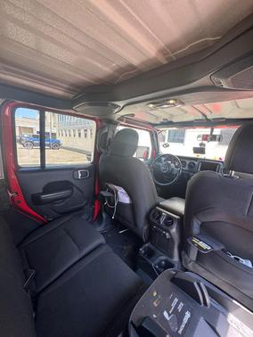 Red 2020 Jeep Wrangler Unlimited Sport