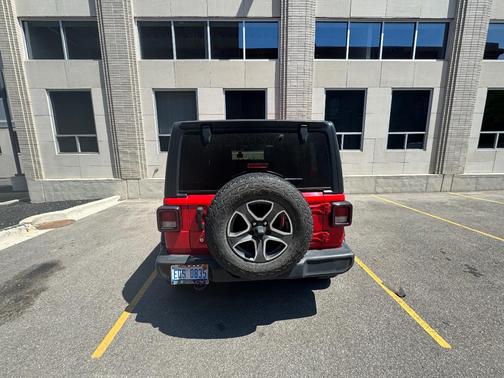 Red 2020 Jeep Wrangler Unlimited Sport