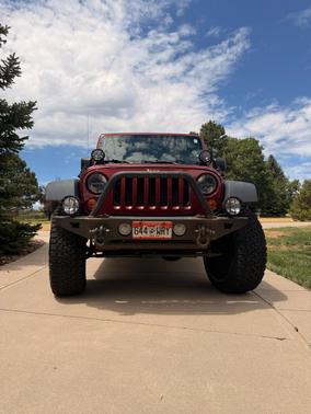 Red 2007 Jeep Wrangler Unlimited X