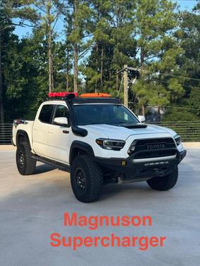 White 2018 Toyota Tacoma TRD Pro