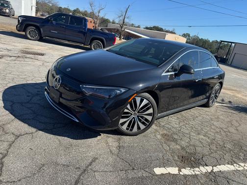 Black 2024 Mercedes-Benz EQE 350 4MATIC+