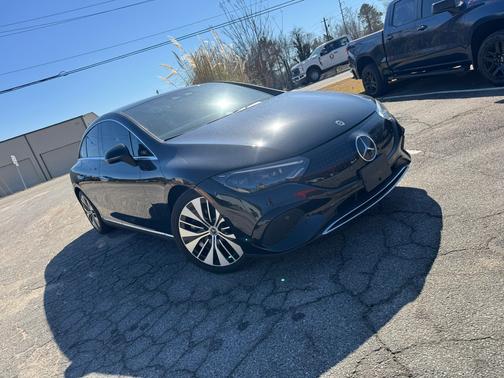 Black 2024 Mercedes-Benz EQE 350 4MATIC+