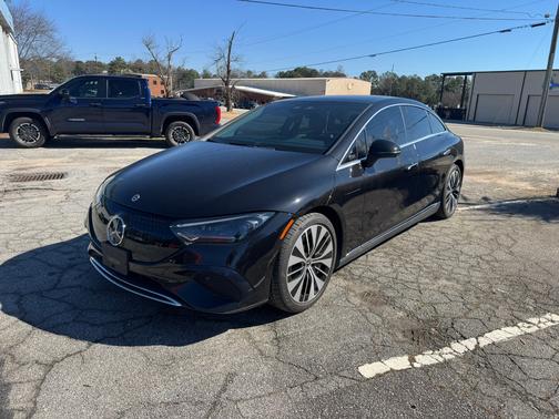 Black 2024 Mercedes-Benz EQE 350 4MATIC+