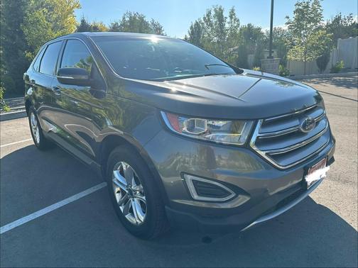 Gray 2015 Ford Edge SEL