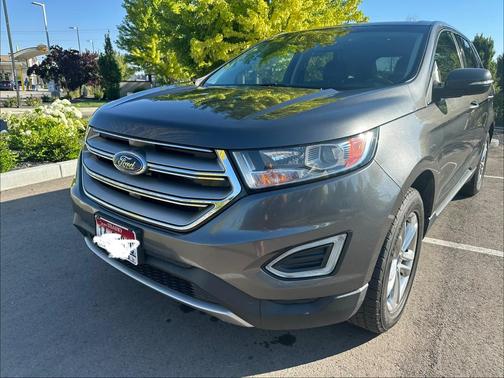 Gray 2015 Ford Edge SEL