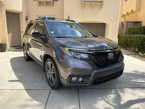 Gray 2021 Honda Passport EX-L