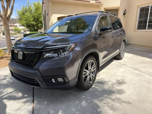 Gray 2021 Honda Passport EX-L