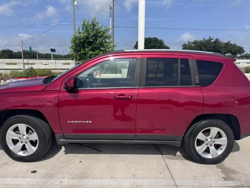 Red 2014 Jeep Compass Latitude