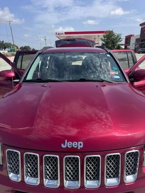 Red 2014 Jeep Compass Latitude
