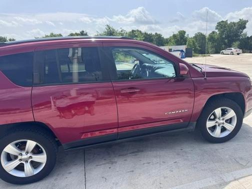 Red 2014 Jeep Compass Latitude