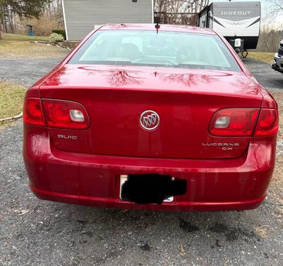 Red 2007 Buick Lucerne CXL
