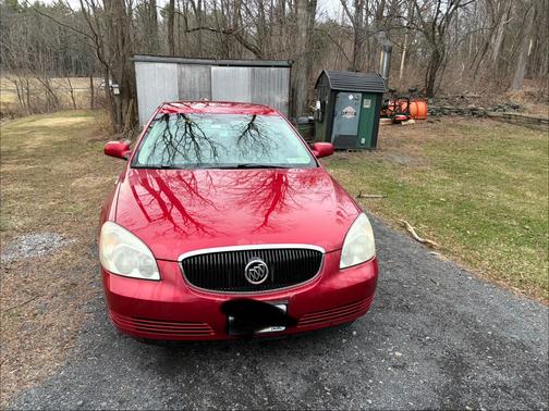 Red 2007 Buick Lucerne CXL