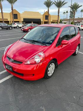 Red 2007 Honda Fit Base