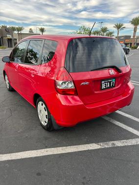 Red 2007 Honda Fit Base