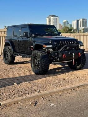 Black 2020 Jeep Wrangler Unlimited Sport