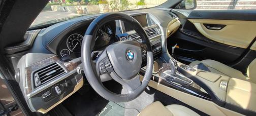Brown 2013 BMW 640 Gran Coupe i