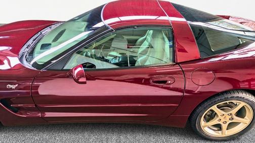 Red 2003 Chevrolet Corvette Base