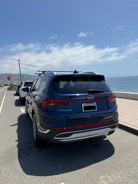 Blue 2021 Hyundai SANTA FE SEL