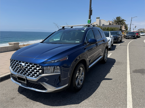 Blue 2021 Hyundai SANTA FE SEL