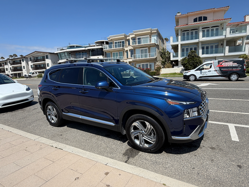 Blue 2021 Hyundai SANTA FE SEL