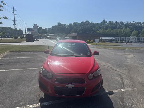 Red 2015 Chevrolet Sonic LT
