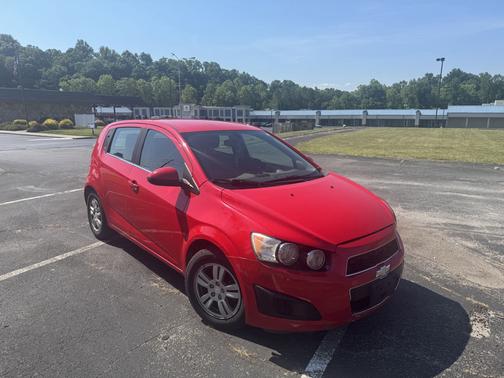 Red 2015 Chevrolet Sonic LT