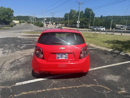 Red 2015 Chevrolet Sonic LT