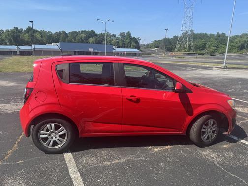 Red 2015 Chevrolet Sonic LT