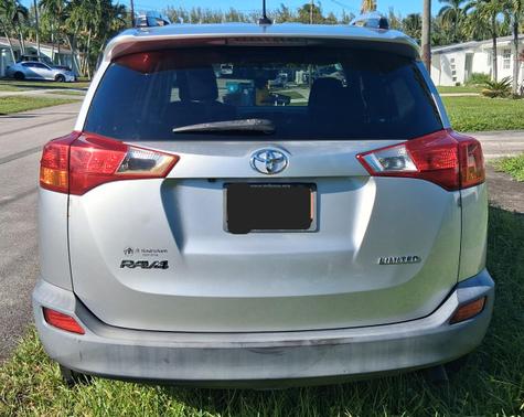Silver 2015 Toyota RAV4 Limited