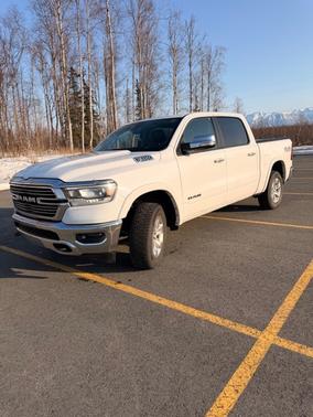 White 2020 RAM 1500 Laramie