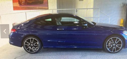 Blue 2019 Mercedes-Benz C-Class C 300 4MATIC