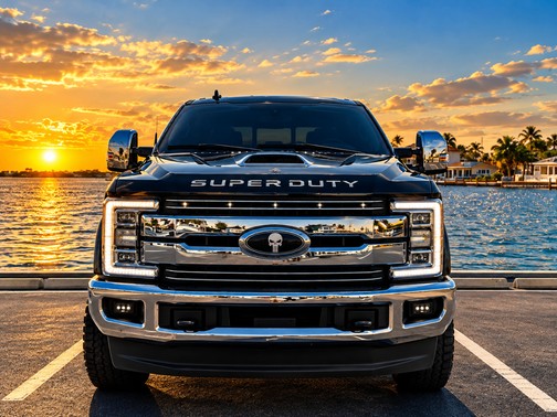 Black 2019 Ford F-250 Lariat
