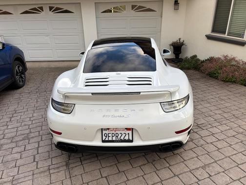 White 2015 Porsche 911 911 Turbo S