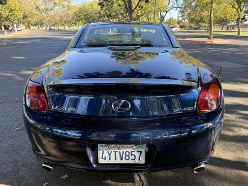 Blue 2002 Lexus SC 430 Base