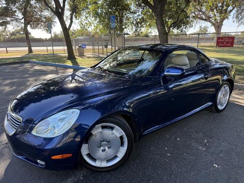 Blue 2002 Lexus SC 430 Base