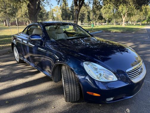 Blue 2002 Lexus SC 430 Base